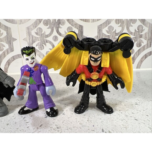 Imaginext DC Super Friends SUPERMAN Batwoman‎ Batman Joker figure - Picture 4 of 4